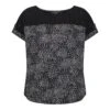 Regatta Camiseta Jaida Abstracto Para Mujer Negro -Fit Tienda camiseta jaida abstracto para mujer negro