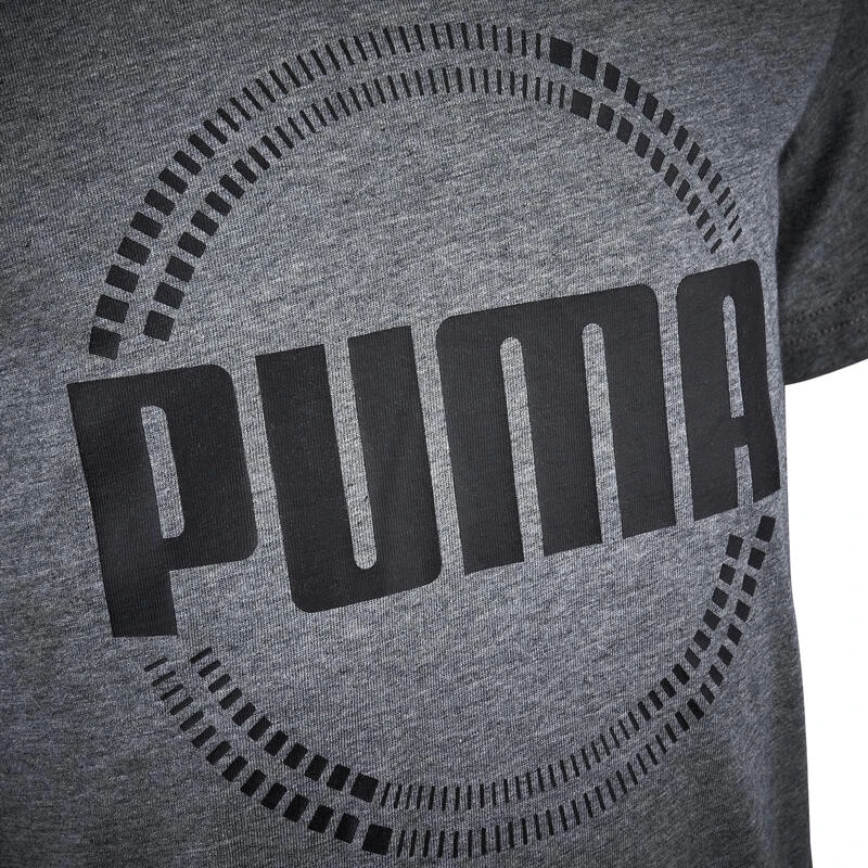 Camiseta Manga Corta Puma Gimnasia Niño Y Niña Gris 6 Camiseta Manga Corta Puma Gimnasia Niño Y Niña Gris - Imagen 4