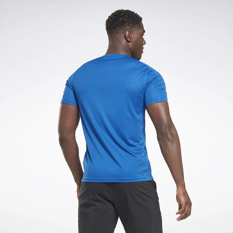 Camiseta Manga Corta Transpirable Speedwick Hombre Reebok Training Tech Azul 6 Camiseta Manga Corta Transpirable Speedwick Hombre Reebok Training Tech Azul - Imagen 4