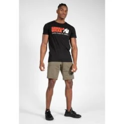 Camiseta Musculación Manga Corta Algodón Hombre GORILLA WEAR Classic Negro 10 Camiseta Musculación Manga Corta Algodón Hombre GORILLA WEAR Classic Negro -Fit Tienda camiseta musculacion manga corta algodon hombre gorilla wear classic negro 2