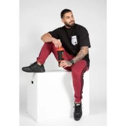 Camiseta Musculación Manga Corta Hombre GORILLA WEAR Dover Negro -Fit Tienda camiseta musculacion manga corta hombre gorilla wear dover negro 3