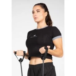 Camiseta Musculación Manga Corta Mujer GORILLA WEAR New Orleans Negro 10 Camiseta Musculación Manga Corta Mujer GORILLA WEAR New Orleans Negro -Fit Tienda camiseta musculacion manga corta mujer gorilla wear new orleans negro 3