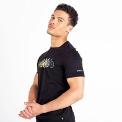 Dare 2b Camiseta Perpetuate Bici Para Hombre Negro -Fit Tienda camiseta perpetuate bici para hombre negro 3