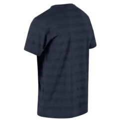 Regatta Camiseta Prestyn De Rayas Para Hombre Marino -Fit Tienda camiseta prestyn de rayas para hombre marino 2