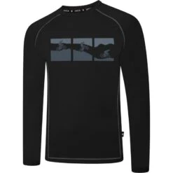 Dare 2b Camiseta Righteous II Ciclismo De Manga Larga Para Hombre Negro -Fit Tienda camiseta righteous ii ciclismo de manga larga para hombre negro 2