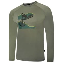 Dare 2b Camiseta Righteous II Ciclismo De Manga Larga Para Hombre Verde Ágave -Fit Tienda camiseta righteous ii ciclismo de manga larga para hombre verde agave 2