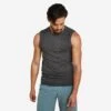 Camiseta Yoga Hombre Gris Oscuro Sin Mangas Sin Costuras 1 Camiseta Yoga Hombre Gris Oscuro Sin Mangas Sin Costuras -Fit Tienda camiseta yoga hombre gris oscuro sin mangas sin costuras