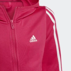 Chaqueta Con Capucha Adidas Designed To Move 3 Bandas -Fit Tienda chaqueta con capucha adidas designed to move 3 bandas 4