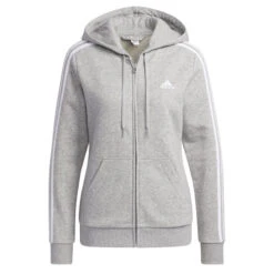 ADIDAS Chaqueta Con Capucha Essentials Fleece 3 Bandas -Fit Tienda chaqueta con capucha essentials fleece 3 bandas 1