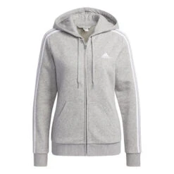ADIDAS Chaqueta Con Capucha Essentials Fleece 3 Bandas -Fit Tienda chaqueta con capucha essentials fleece 3 bandas 2