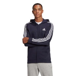 ADIDAS Chaqueta Con Capucha Essentials Fleece 3 Bandas -Fit Tienda chaqueta con capucha essentials fleece 3 bandas 8