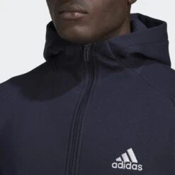 ADIDAS Chaqueta Con Capucha Essentials For Gameday Fleece -Fit Tienda chaqueta con capucha essentials for gameday fleece 4