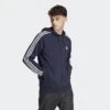 ADIDAS Chaqueta Con Capucha Essentials French Terry 3 Bandas -Fit Tienda chaqueta con capucha essentials french terry 3 bandas