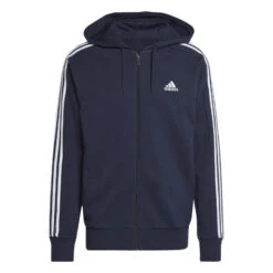 ADIDAS Chaqueta Con Capucha Essentials French Terry 3 Bandas -Fit Tienda chaqueta con capucha essentials french terry 3 bandas 2