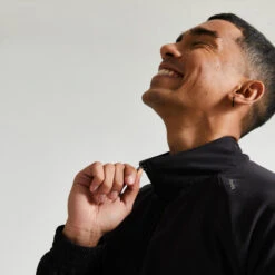 Chaqueta Fitness Transpirable Hombre Domyos Negro -Fit Tienda chaqueta fitness transpirable hombre domyos negro 4