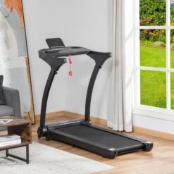 Cinta De Correr Plegable Con 12 Programas HOMCOM 153x77x124 Cm Negro -Fit Tienda cinta de correr plegable con 12 programas homcom 153x77x124 cm negro 1