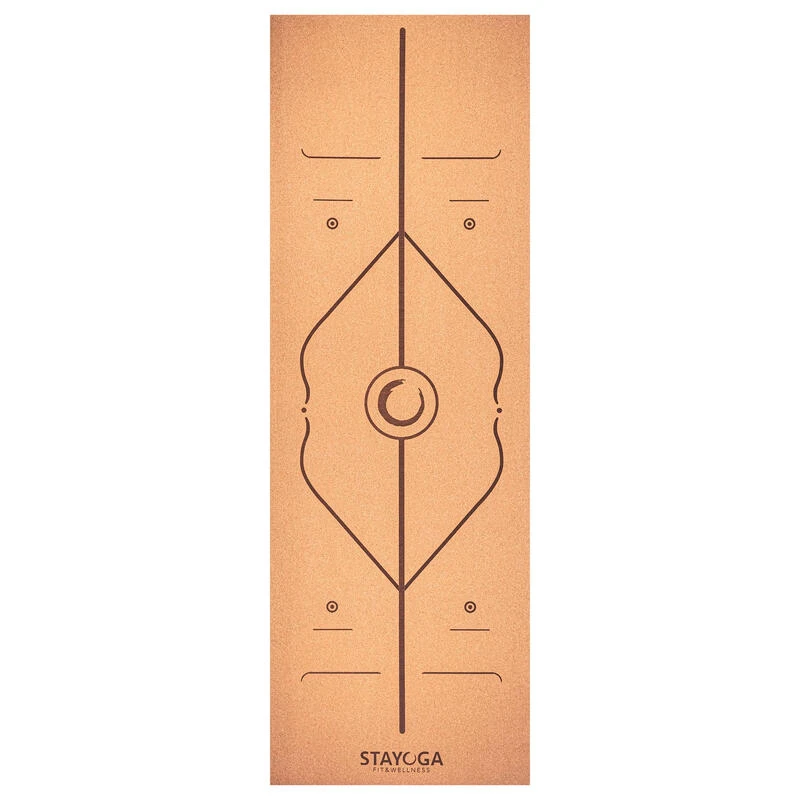 Esterilla De Yoga Alineaciones 7 Chakras - Corcho HQ Y Goma Orgánica Reciclable 4 Esterilla De Yoga Alineaciones 7 Chakras - Corcho HQ Y Goma Orgánica Reciclable - Imagen 2