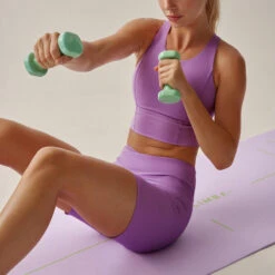 Esterilla De Yoga Antideslizante Black Limba Goa Lila -Fit Tienda esterilla de yoga antideslizante black limba goa lila 2