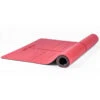 Esterilla De Yoga PU Pro Rojo - Lineas Posicionamento Y Alineación Orgánico -Fit Tienda esterilla de yoga pu pro rojo lineas posicionamento y alineacion organico