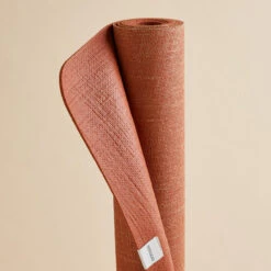 Esterilla De Yoga Yute Caucho Natural Ecodiseñada 4 mm Naranja -Fit Tienda esterilla de yoga yute caucho natural ecodiseada 4 mm naranja 3