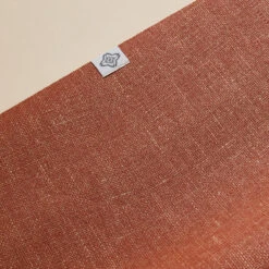 Esterilla De Yoga Yute Caucho Natural Ecodiseñada 4 mm Naranja -Fit Tienda esterilla de yoga yute caucho natural ecodiseada 4 mm naranja 4