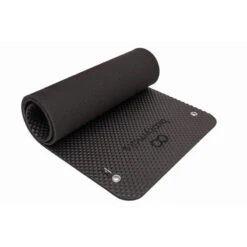 Esterilla Multifunción Para Ejercicios De Fitness Y Pilates. 160x60cm. Negro