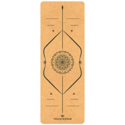 Esterilla Yoga De Corcho Y Caucho Natural + Correa + Bolsa De Transporte -Fit Tienda esterilla yoga de corcho y caucho natural correa bolsa de transporte 3