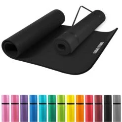 Esterilla Yoga Pilates Gorilla Sports Negro 190cm X 100cm X1,5Cm -Fit Tienda esterilla yoga pilates gorilla sports negro 190cm x 100cm x15cm 4