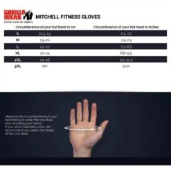 Guantes De Fitness Mitchell Training Gorilla Wear -Fit Tienda guantes de fitness mitchell training gorilla wear 4