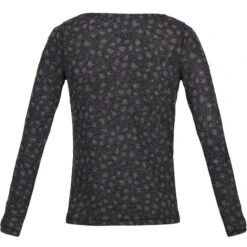 Regatta Jersey Frayda Estampado Animal Para Mujer Negro, Gris Tormenta 8 Regatta Jersey Frayda Estampado Animal Para Mujer Negro, Gris Tormenta -Fit Tienda jersey frayda estampado animal para mujer negro gris tormenta 1