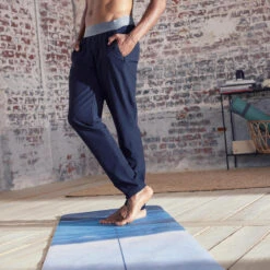 Jogger Pantalón Chándal Hombre Yoga Negro -Fit Tienda jogger pantalon chandal hombre yoga negro 4