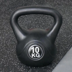 Kettlebell 10 Kg - Plástico - Para Uso Interior Y Exterior - Negro -Fit Tienda kettlebell 10 kg plastico para uso interior y exterior negro 4