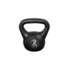 Kettlebell 2 Kg - Plástico - Para Uso Interior Y Exterior - Negro 1 Kettlebell 2 Kg - Plástico - Para Uso Interior Y Exterior - Negro -Fit Tienda kettlebell 2 kg plastico para uso interior y exterior negro