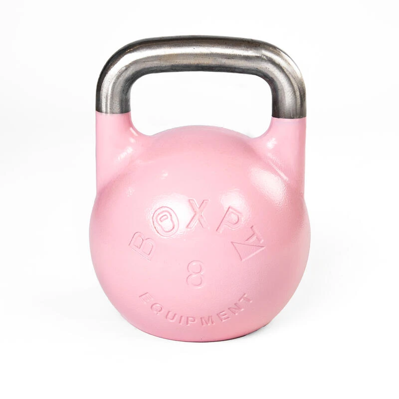 Kettlebell De Competicion Color BOXPT 8kg Rosa 3 Kettlebell De Competicion Color BOXPT 8kg Rosa