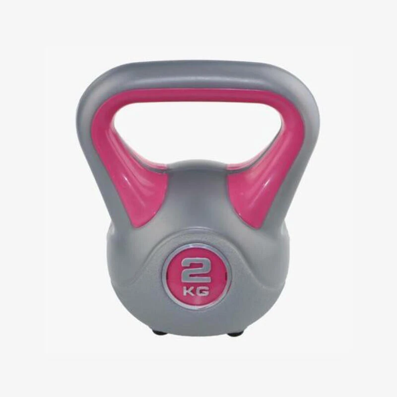 Kettlebell Pesa Rusa Fit 2KG Con Asa Antideslizante. 3 Kettlebell Pesa Rusa Fit 2KG Con Asa Antideslizante.