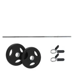 Kit Barra De Musculación + Discos 16 KG ( 25mm) VIMAS SPORT