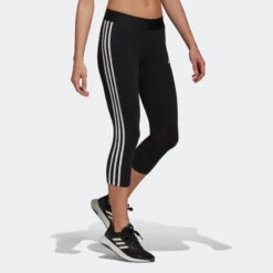 Leggings Mallas Fitness 7/8 Mujer Adidas Essentials Negro -Fit Tienda leggings mallas fitness 78 mujer adidas essentials negro 4