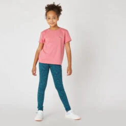 Leggings Mallas Gimnasia Deportiva Algodón Transpirable Niños Azul Marino -Fit Tienda leggings mallas gimnasia deportiva algodon transpirable nios azul marino 2