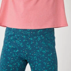 Leggings Mallas Gimnasia Deportiva Algodón Transpirable Niños Azul Marino -Fit Tienda leggings mallas gimnasia deportiva algodon transpirable nios azul marino 3