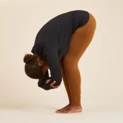 Fit Tienda -Fit Tienda leggings mallas yoga suave tecnicos ecodiseados mujer camel 1