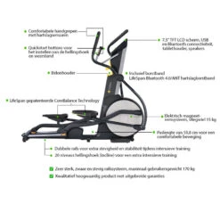 LifeSpan Fitness Bicicleta Elíptica E3i+ -Fit Tienda lifespan fitness bicicleta eliptica e3i 3