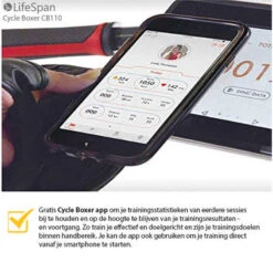 LifeSpan Fitness Bicicleta Estática Bicicleta De Boxeo CB110 -Fit Tienda lifespan fitness bicicleta estatica bicicleta de boxeo cb110 2