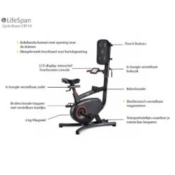 LifeSpan Fitness Bicicleta Estática Bicicleta De Boxeo CB110 -Fit Tienda lifespan fitness bicicleta estatica bicicleta de boxeo cb110 4
