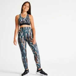 Mallas Fitness Dance Efecto Vientre Plano Starever Mujer Multicolor -Fit Tienda mallas fitness dance efecto vientre plano starever mujer multicolor 2
