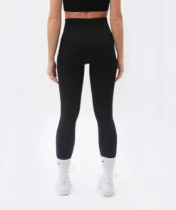 Mallas Leggings Acanalado Sweet Line - Negro -Fit Tienda mallas leggings acanalado sweet line negro 3