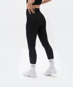 Mallas Leggings Acanalado Sweet Line - Negro -Fit Tienda mallas leggings acanalado sweet line negro 4
