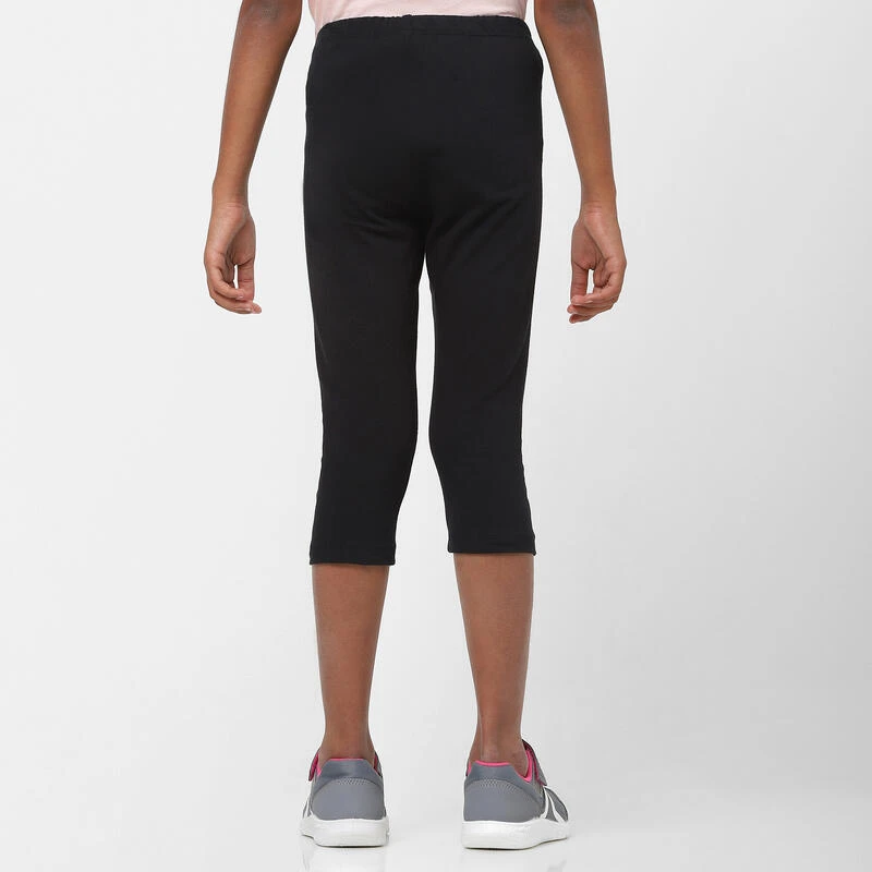 Mallas Leggings Niña Y Niño 100 Gimnasia Negro 4 Mallas Leggings Niña Y Niño 100 Gimnasia Negro - Imagen 2
