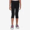 Mallas Leggings Niña Y Niño 100 Gimnasia Negro -Fit Tienda mallas leggings nia y nio 100 gimnasia negro