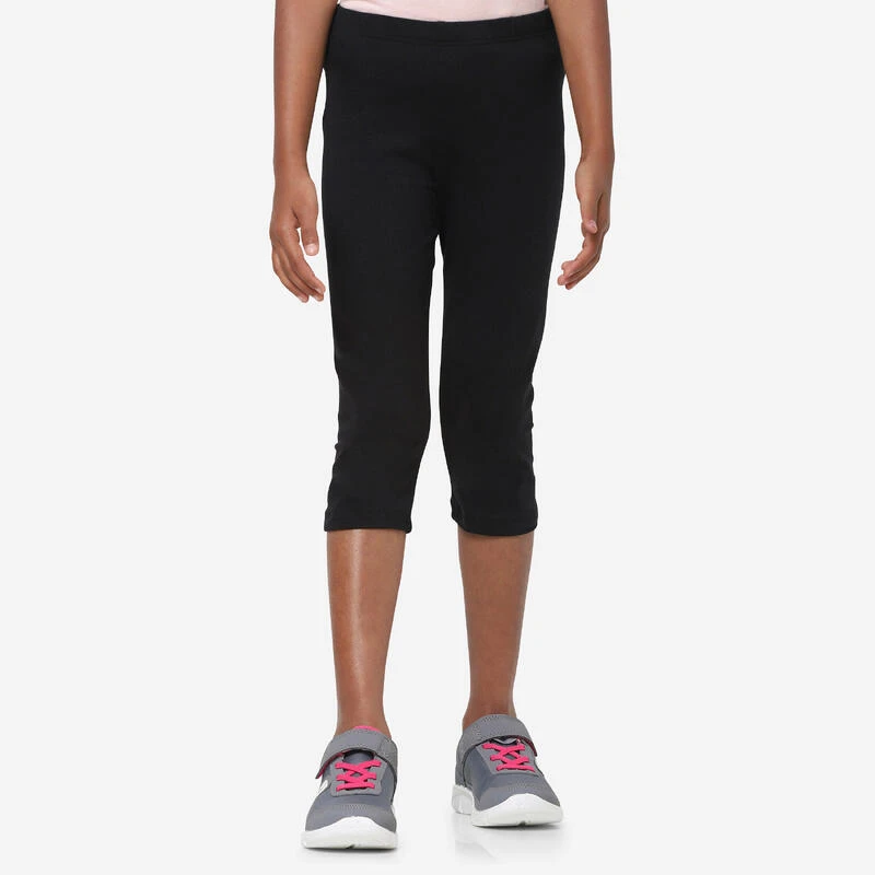 Mallas Leggings Niña Y Niño 100 Gimnasia Negro 3 Mallas Leggings Niña Y Niño 100 Gimnasia Negro