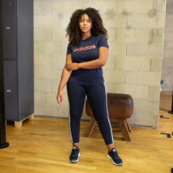 Mallas Leggins Adidas 3S Mujer Azul -Fit Tienda mallas leggins adidas 3s mujer azul 3